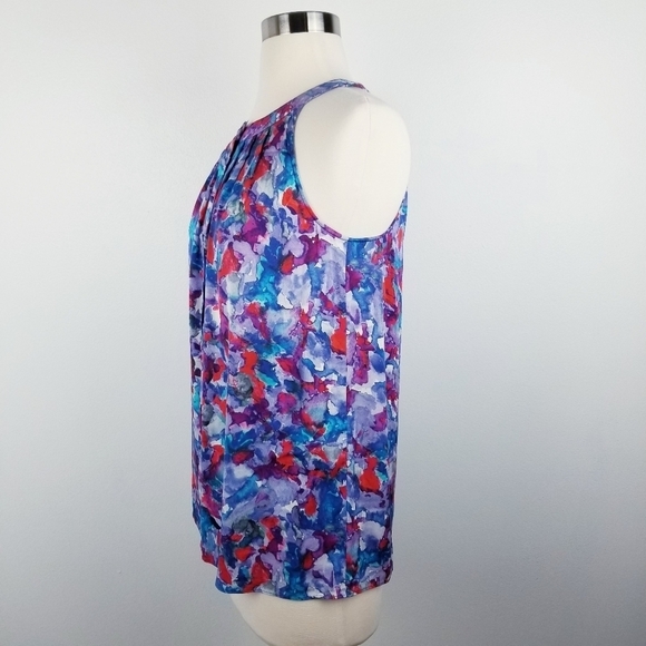 Theory Silk Blend Sleeveless Tank Top - Picture 4 of 11